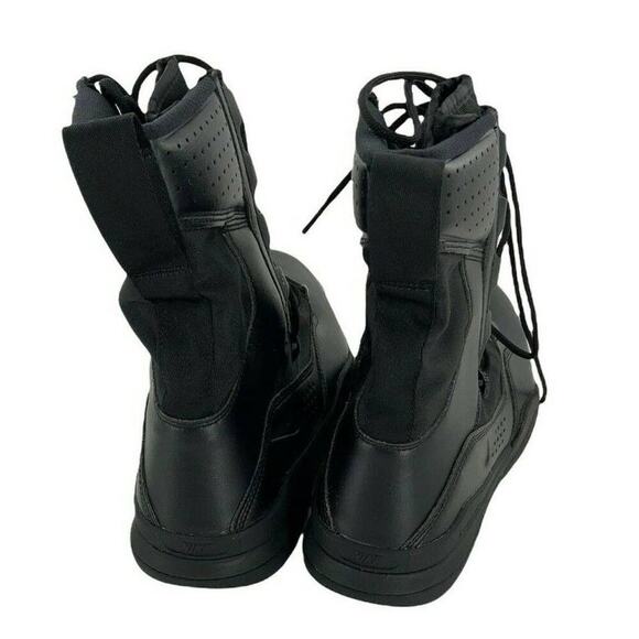 Nike SFB Field 2 8" Boots Mens 10 Leather Military Tactical Combat Triple Black - Picture 7 of 9